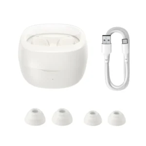 Baseus Bowie WM02 True Wireless Earphones Bluetooth | Creamy White