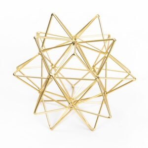 Modern Metal Desk Sculpture