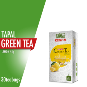 Tapal Green Tea Lemon – Pack of 30 Tea Bags
