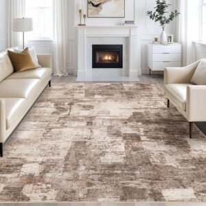 Modern Abstract Rug 5x7 ft