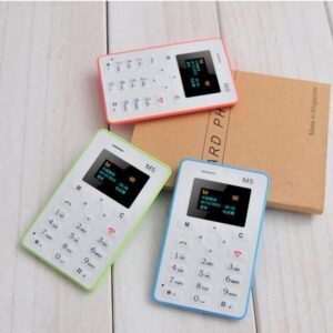 M5 Mini Mobile – Ultra-Compact, Credit Card-Sized Phone